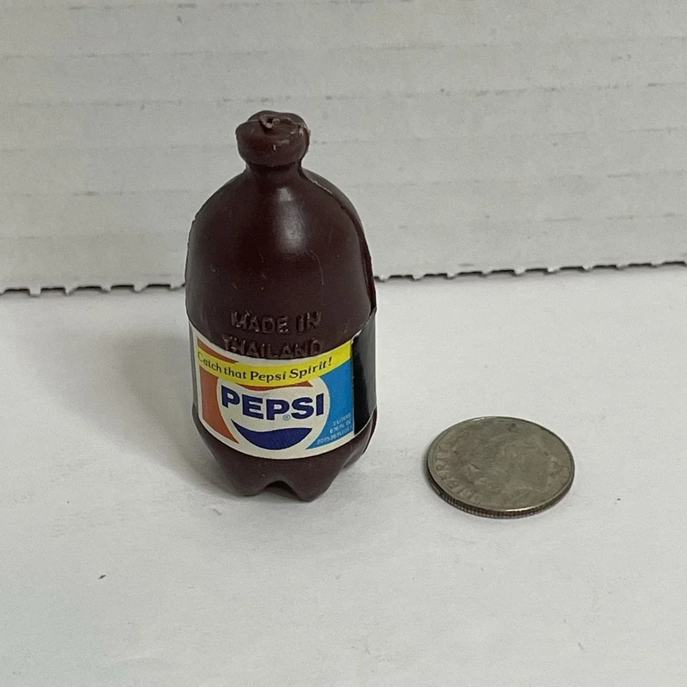 Vintage Barbie Pepsi 2 Liter Plastic Bottle Toy Miniatures